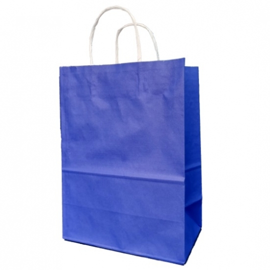 MP - SACOLA COLORIDA AZUL 23 X 13 X 30 (P) - PT.100UN