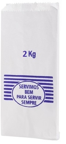 SACO PAPEL MONO SERVIMOS BEM 02KG - PT.500UN